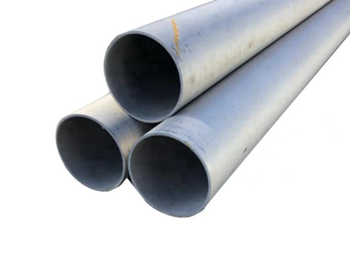 آخرین مورد شرکت 1060 1070 1100 1050 3003 Mingtai Impact Extrusion Silver And Mill Pipe آلومینیومی پروفیل لوله گرد