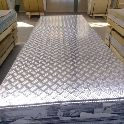 Hot selling Embossed 6061 customized size Aluminum Sheet for decoration